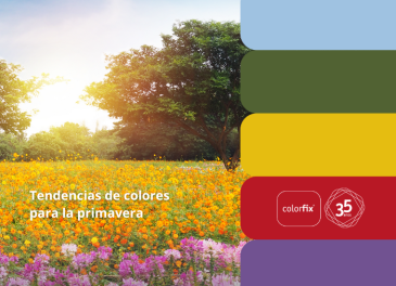 Tendencias de colores para la primavera